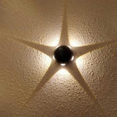 China Modern led wall lamp spherical wall lamp is suitable for multiple lighting of wall lamps in stairs living room and bedroom for sale