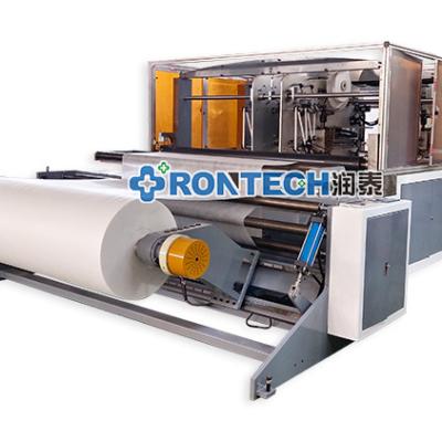 China Hotels Full Servo Automatic Surgical Gown Nonwoven Medical Gown Making Machine for sale