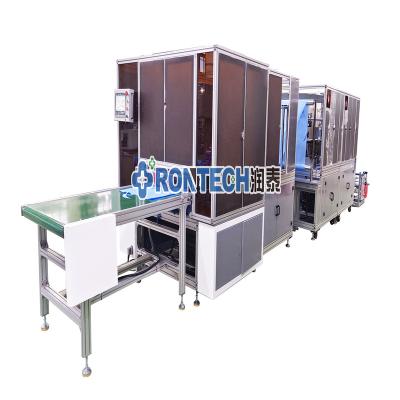 China Factory Wholesale Good Quality PPE Disposable Cheap Medical CPE Blue Gown Making Machine for sale