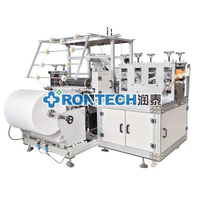 China Dust Proof Factory Automatic Nonwoven Shoe Cover Machine With Ultrasonic Disposable Shoe Cover Machine Surgical Medical Shoe for sale