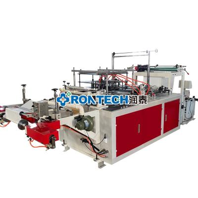 China Factory full automatic disposable pe apron making machine for grocery store for sale