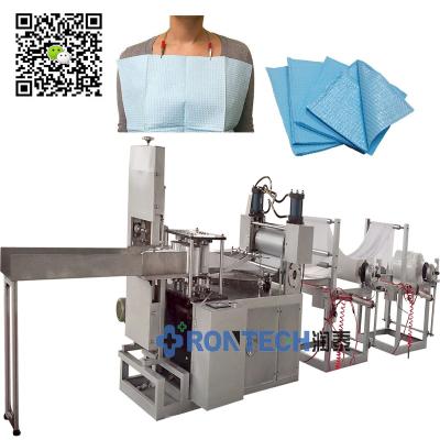 China Hotels High Speed ​​Folding Bib Bib Rolls Pad Dental Paper Machine for sale