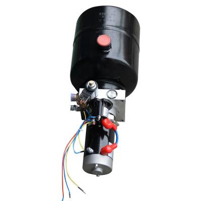 China Machinery Tipper Trailer Customizable Mini Hydraulic Power Pack 12vdc Motor System for sale