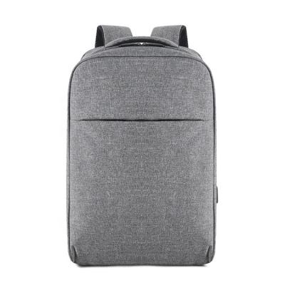 China With USB Factory Wholesale Polyester Computer Laptop Bag With USB Charging Custom Teenager Laptop Backpack for sale