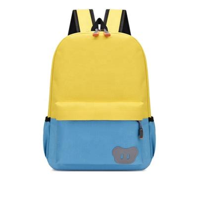 China Reflective lable Hot Sale Wholesale Fashion Cheap 600D Polyester Teenage Young Girls And Boys Child Pop Kids Backpack School Bags for sale