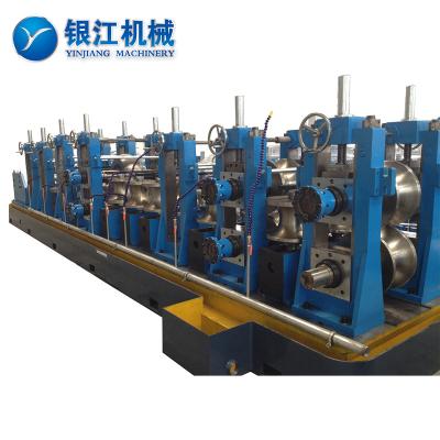 China Hot-selling Drain Profile Fine Steel Pipe Making Machine / Good Welding Pipe Production Line for sale