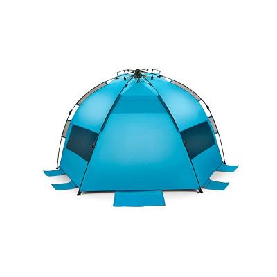 China Camouflage / Pop Playground Outdoor Camping Beach Tent Beach Tents UPF 50+ Durable Sun Protection Beach Tent for sale