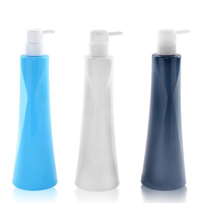 China BEAUTY PACKAGING bottle 300ml 500ml 520ml PET plastic shampoo bottle and lotion bottle with pump for sale