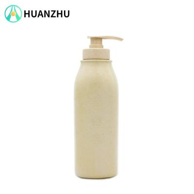 China New 800ml Eco-Friendly and Recyclable HDPE Model Factory Based Degradable Material Plastic Bottle For Shampoo Lotion Environmentally Friendly for sale