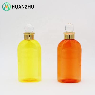 China Luxury Eco-Friendly Recycle Clear Plastic PET Cosmetic Lotion Shampoo Bottle Packaging 300ml 750ml Luxury Shampoo Bottle for sale