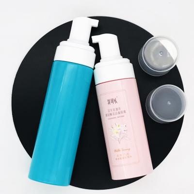 China Household Products Factory Production Round Square Plastic Foaming Bottle 150ml 250ml Bubble Foam Pump Cosmetic for sale