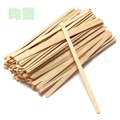 China Sustainable Birch Wood 140mm Round End 5.5 Inch Beverage Agitator for sale