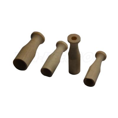 China Traditional Wholesale Wood Filter Cigar Tips Wooden Cigar Mouthpiece Pre Roll Stand for sale