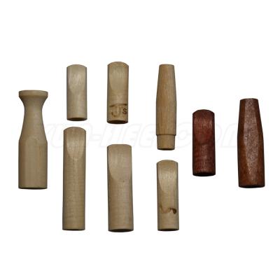 China Factory Wholesale Traditional Cigar Mouthpiece Wooden Filter Tip For Pre-Rolls for sale