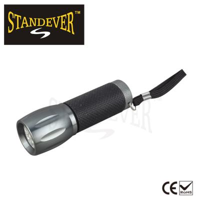 China Industrial Aluminum Led Dry Battery Flashlight Torch for sale