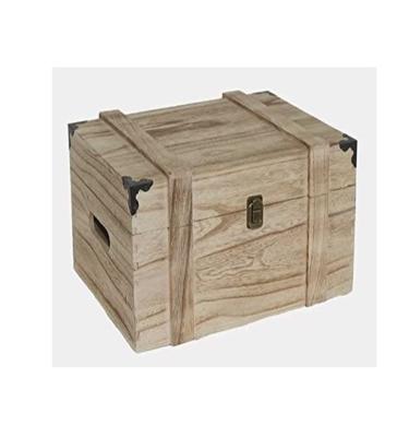 China Europe Red Basket 6 Bottle Wooden Wine Chest Wooden Fruit Crate Case With Lid for sale