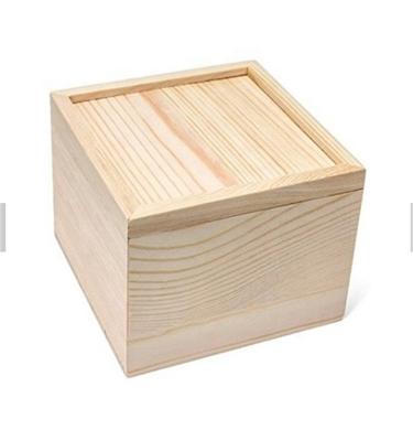 China Handmade Unfinished Wooden Pen Box Europe Flower Souvenir Wooden Box for sale