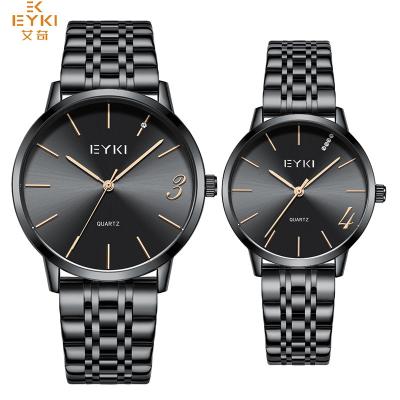 China VINTAGE Couple Men Watches Fashion Personality Waterproof Quartz Leather Watches For Men And Women for sale