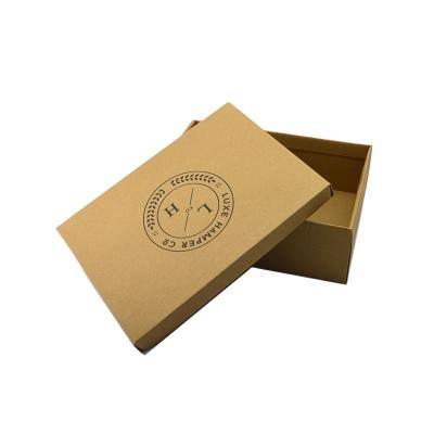 China Recyclable Custom Wholesale Flat Pack Paper Cardboard Shoe Box for sale