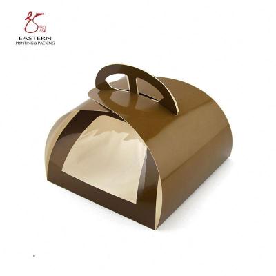 China Recyclable Christmas Birthday Cake Box Baking Boxes Custom Printing Paper Packaging for sale