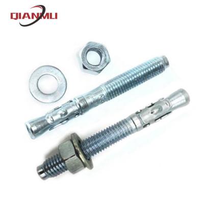 China Carbon Steel Galvanized Wedge Anchor Expansion Bolts For Concrete Manufacturer Direct for sale