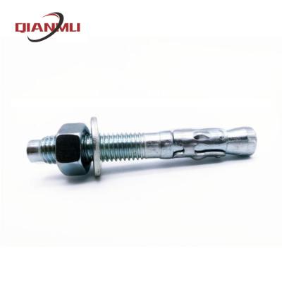 China High Quality Steel Wedge Anchor Expansion Bolt With Nut And Joint By DIN Bolt ANSI Fastener for sale