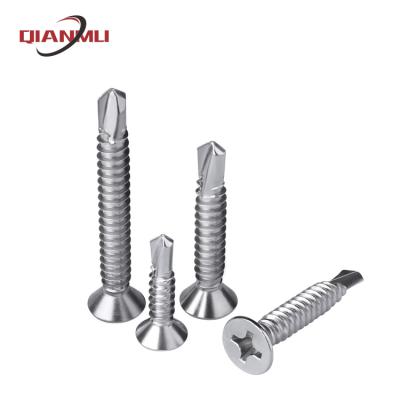 China General Industry Metric Cross Recessed Head Self Drilling Phillips Countersunk Tapping Screws for sale