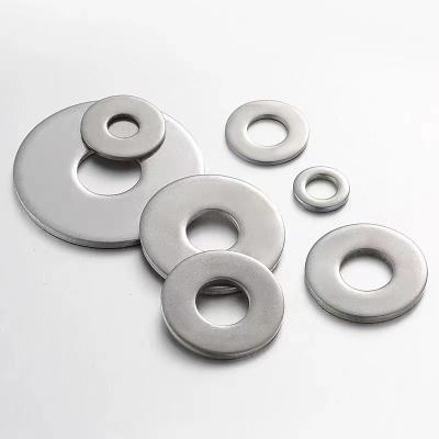 China Flat gasket supply in national standard galvanized thin flat gasket M6-M24 can be customized to increase gasket quantity is higher for sale