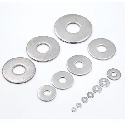 China Flat Gasket Spot Supply Large Outer Diameter Galvanized Flat Gasket M4M5 Galvanized Fisheye Flat Gasket for sale