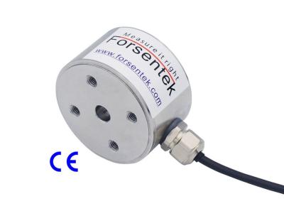 China Flange Type Press Force Load Cell Cylindrical Press Force Sensor for sale