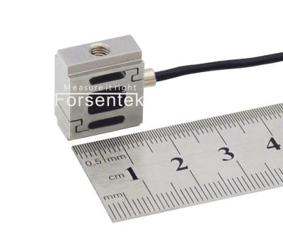 China Small size tension sensor 1kN tension force measurement load cell 100kg for sale