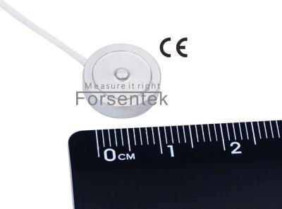 China Miniature Button Type Force Transducer 1kN 500N 200N 100N 50N Compression Sensor for sale