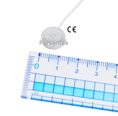 China Miniature Button Load Cell 200lb 100lb 45lb 20lb 10lb Compression Force Sensor for sale