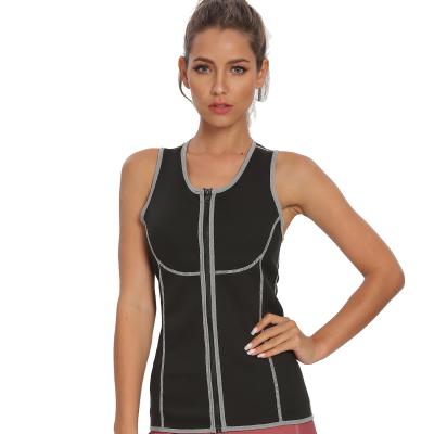 China Sustainable Neoprene Body Shapers Sauna Slimming To Lose Weight Waist Trainer Corset Vest Shapers for sale