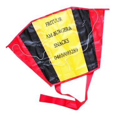 China Mini Entertainment Custom Full Color Painting Pocket Kite For Advertising for sale