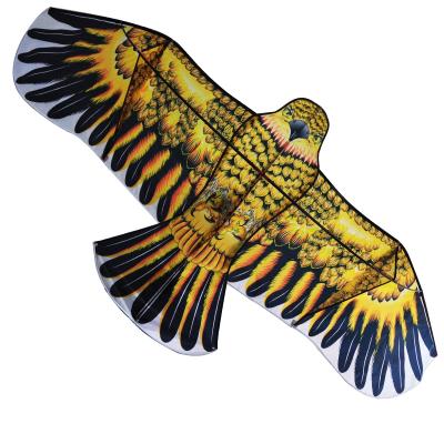 China Entertainment / Scary Bird Easy Flying Customized Huge Yellow Color Eagle Kite For Gifts for sale