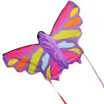 China High Quality Custom Cartoon 3D Polyester Entertainment Colorful Butterfly Kite For Super Market for sale