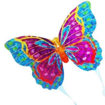 China Entertainment / Scary Bird Customized Polyester High Quality Easy Flying Butterfly 3D Colorful Kite for sale