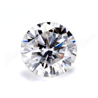 China Color Change 2.5 Carat Synthetic Moissanite Diamond For Wedding Rings Earrings for sale