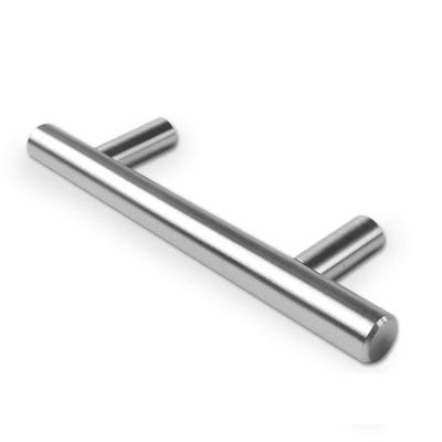 China Industrial Stainless Steel Satin Nickel Furniture Dresser Drawer Handles for sale