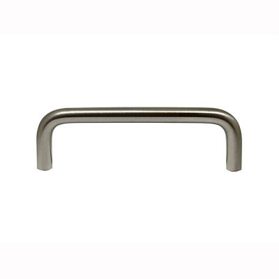 China Satin Nickel Finish Satin Chrome Solid Brass U Shaped Pull Handle From China Factory for sale