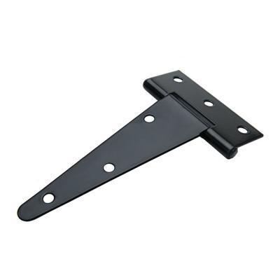 China Affordable Easy To Pick Up Doors And Cabinets Tee Hinges Heavy Duty Black Throw Door T-Hinge 2-3-4-5-6-8-10-12