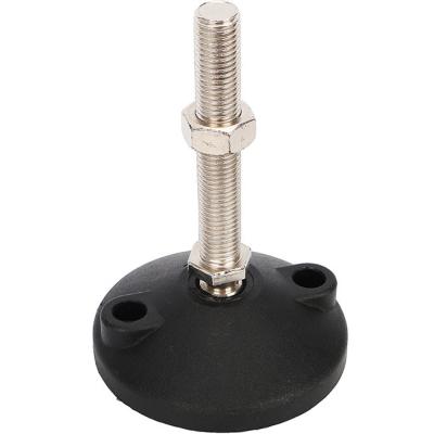 China Easy to install and Adjustable Height Adjustable Pole M8x50mm Threaded Plastic Adjustable Leveling Feet for sale