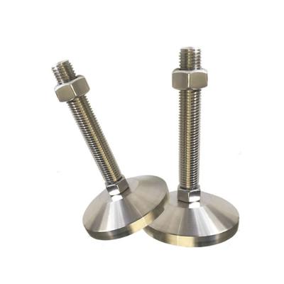 China Adjustable Leveling Feet M8x50mm 60mm Diameter Moisture Proof And Anticorrosive Anti Vibration for sale