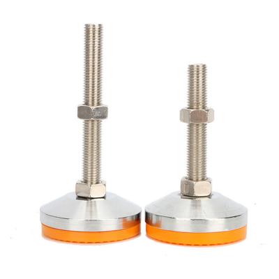 China M12x100mm 304 Adjustable Feet Stainless Steel Leveling Feet Anti-Slip for sale