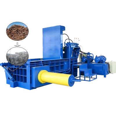 China Factory Scrap Baling Machine For Scrap Steel Scrap Metal Baler Machine Economical Hydraulic Baler Machine for sale