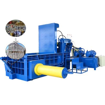 China Factory Scrap Metal Chipping Machine Cheap Hydraulic Horizontal Scrap Metal Baler Small Press Machine For Sale for sale