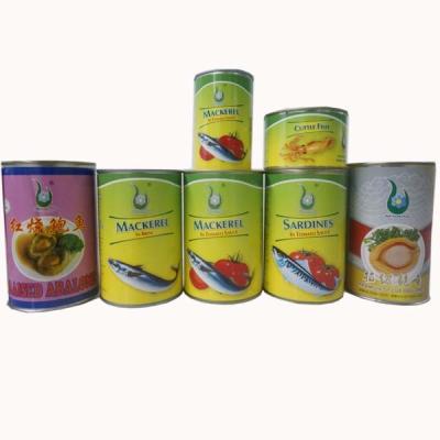 China Canned Healthy Brine Canned Sardines Porcelain 155g for sale