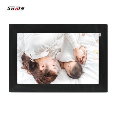 China Share Pics High Quality Somy Videos 1280*800 IPS Wifi Touch Screen Digital Photo Frame 10