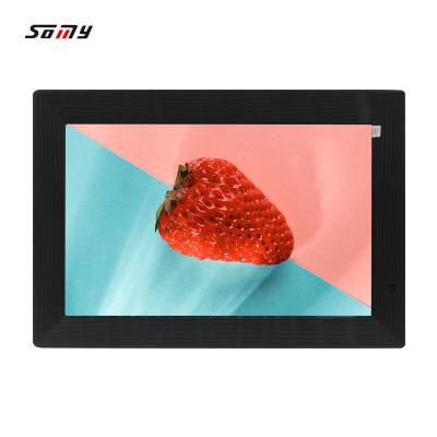 China Cheapest 10.1 Inch Touch Screen Wifi Biu Frame App Multiuser Share Phone Somy Share PICS Videos Connect Photo Digital Video Picture Frame for sale